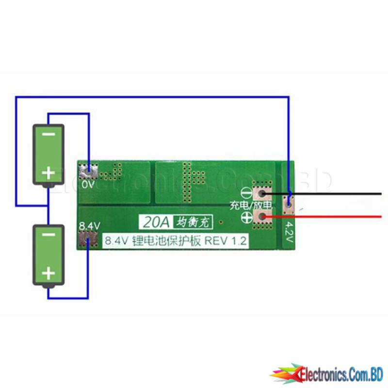 S A V V Bms Pcb Lithium Battery Protection Board With