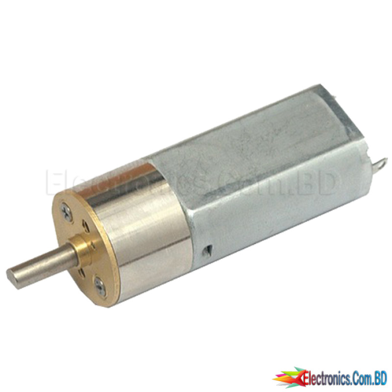 12V 200RPM 16GA050 DC Gear Motor