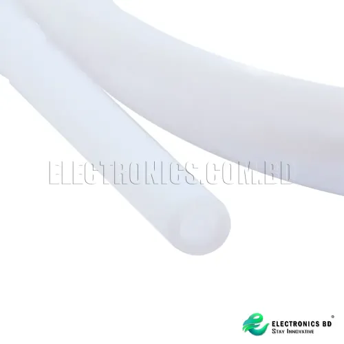 2mm ID & 3mm OD PTFE Tube for 1.75mm 3D Printer Filament; White- 1 feet