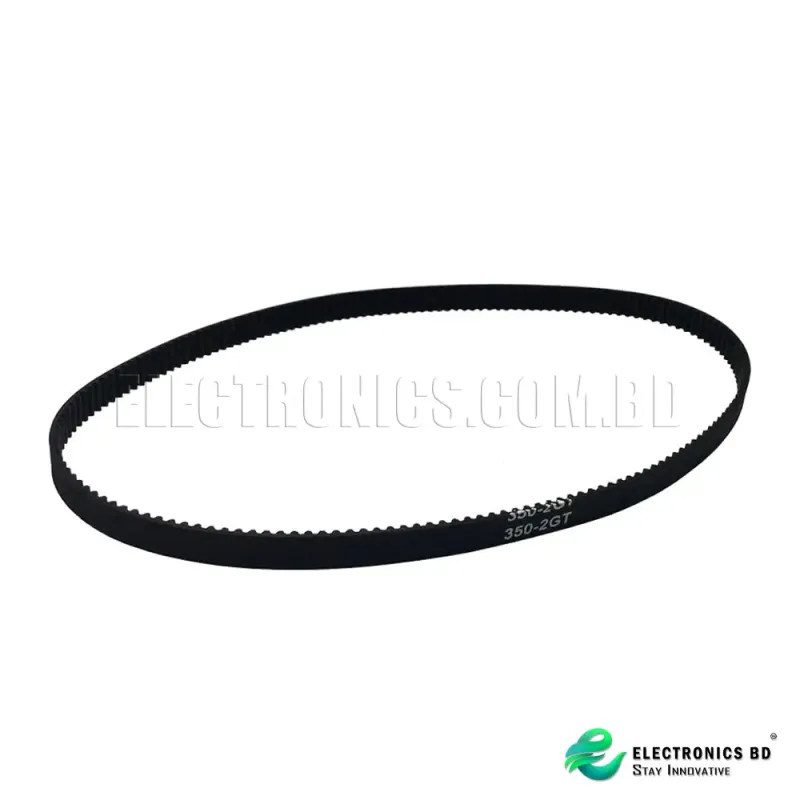 350mm GT2 Closed Loop Timing Belt Width 6mm 350-2GT-6