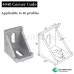 4040 Industrial Aluminum Corner Profile Connection Aluminum Alloy