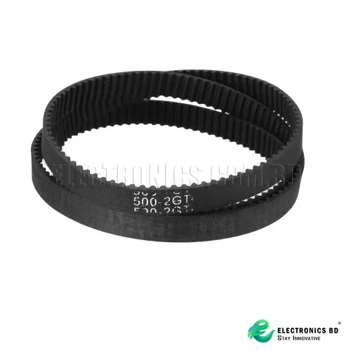 500mm GT2 Closed Loop Timing Belt Width 6mm 500-2GT-6