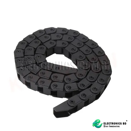 7 x 7mm Nylon plastic tank carved cable chain for 3D Printer (1 Meter)