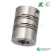 5mm x 5mm GICG stainless steel parallel lines clamp type shaft coupling for stepper motor servomotor D12L18.5