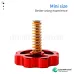 M4 x 35mm x 38mm 3D printer accessories Hot bed platform leveling assembly Printing platform leveling nut handle