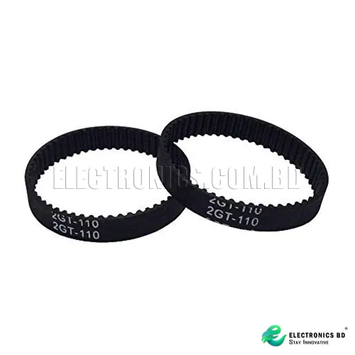 110 mm GT2 Closed Loop Timing Belt Width 6mm 110-2GT-6