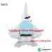 F-22 RC Airplane 720mm Wingspan Fixed Wing Frame KIT 5MM Magic PP Flexible Depron Board With Color Print