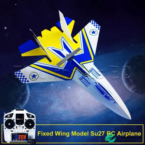 SU-27 720mm Wingspan PP RC Airplane Fixed Wing KIT