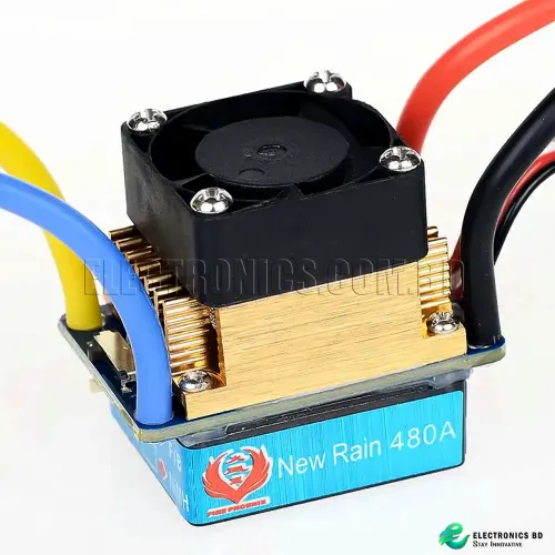 RC 80A 480A waterproof brushed ESC electronic speed controller