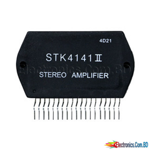 STK4141 II 2-Channel 25W min AF Power (Made in Korea)