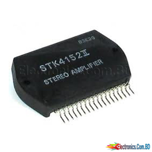 STK4152 II 2-Channel 30W min AF Power (Made in Korea)