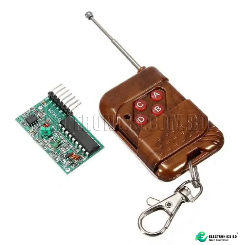 4 Channel 315Mhz RF Wireless Remote Control Module Transmitter and Receiver