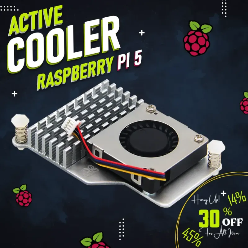 Active Cooler for Raspberry Pi 5 Price in Bangladesh BD