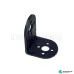 Black Metal L-Shaped Beam Bracket for Robot Arm/Servo/Robot Humanoid