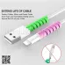 1 SET Charger Cable Saver, Silicone Flexible Cable Wire Protector, Mouse Cable Protector, Suit for All Cellphone