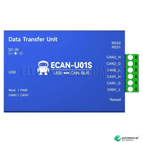 CAN to USB Converter CAN2.0 Debugger Bus Analyzer CAN-BUS Bidirectional 2-Way Transceiver CDEBYTE ECAN-U01S Portable Relay