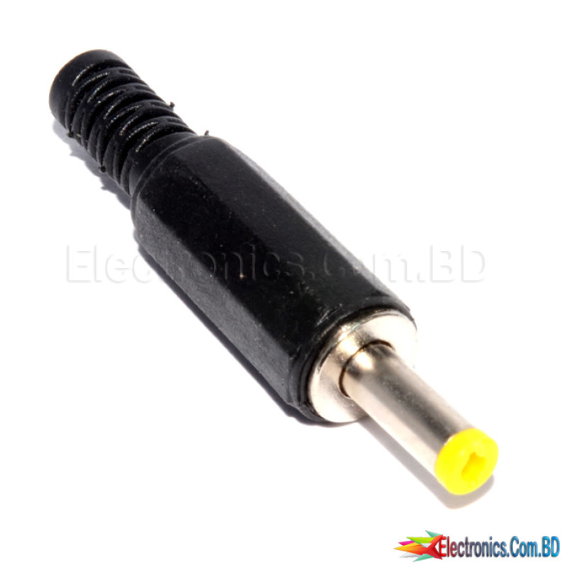 DC Barrel Jack Plug - Male 4mm / 1.7mm