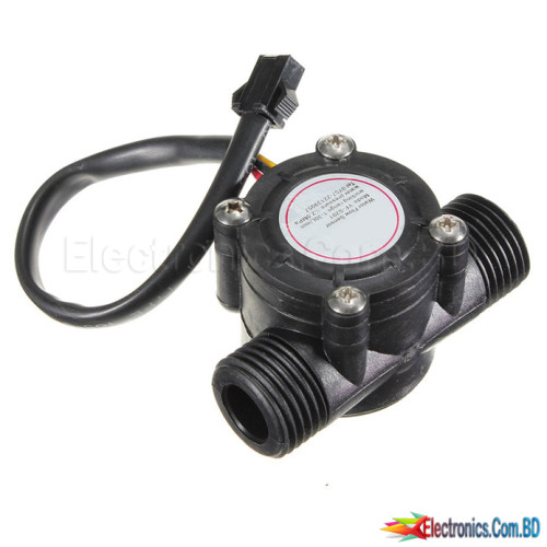 DC5~18v New Water Flow Sensor Flowmeter Hall Flow Sensor Water Control ...