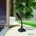 Desktop USB Microphone Computer Laptop Mini Microphone Flexible Tube Neck Adjustable PC Mic