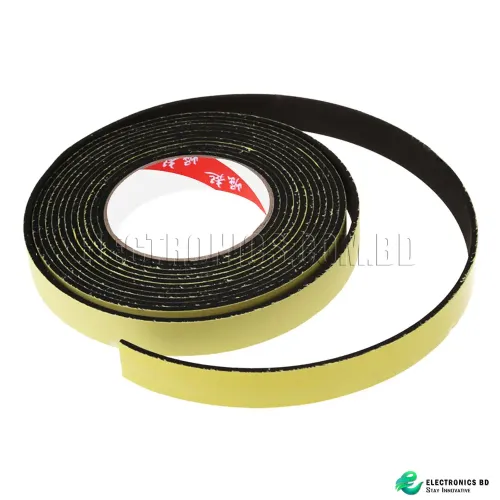 Double Sided Foam Tape Black