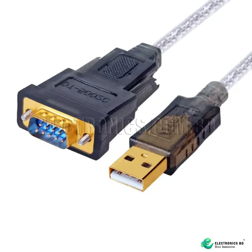 Dt-5002a USB cable USB to serial cable RS232 USB converter cable, 1.8m