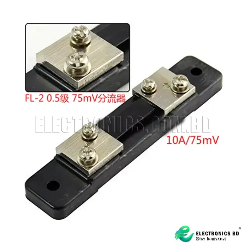 FL-2 10A 75mV external shunt shunt resistor for analog current voltmeter DC shunt