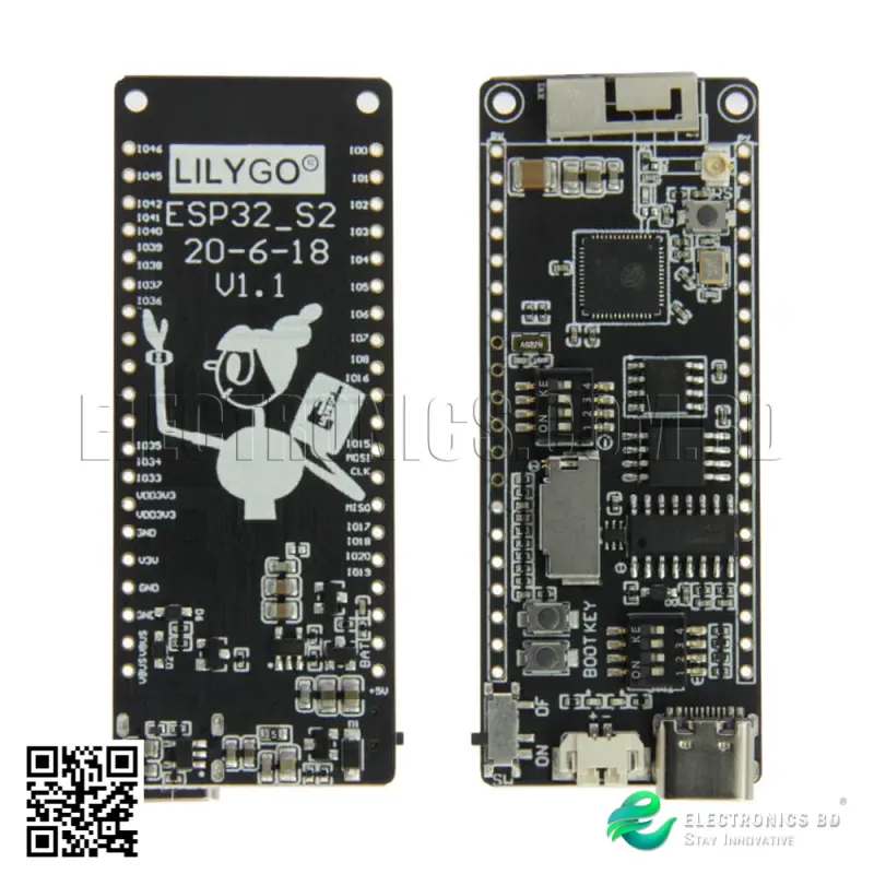 LilyGO TTGO T8 ESP32-S2 - with SD Card Slot - LILYGO-H434