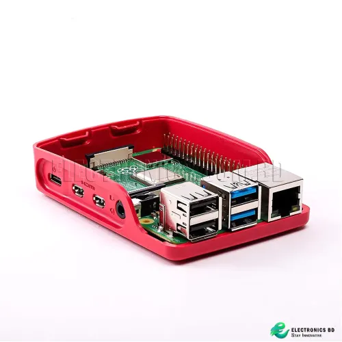 Official Raspberry Pi 4 Case - Red and White