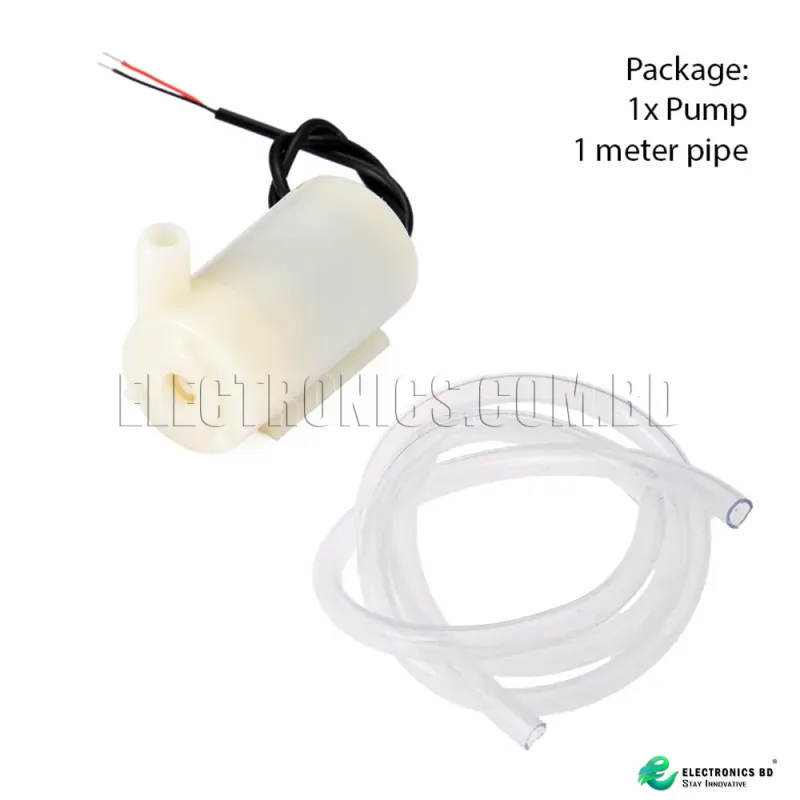 WATER PUMPS MINI SUBMERSIBLE WITH HOSE PIPE (1Meter)