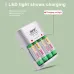 Rechargeable Battery AA AAA 9V Battery Charger MPC802B