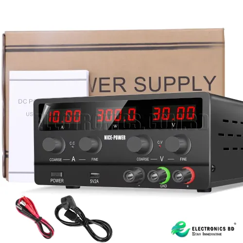 SPS-H3010 30V NICE-POWER 10A USB Large Screen Digital DC Adjustable Power Supply