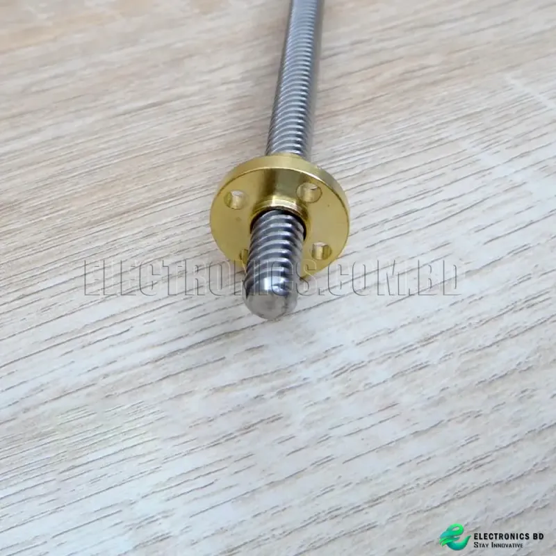 T8 700mm Lead Screw 8mm Thread Lead Screw 2mm