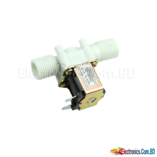 Solenoid Valve Magnetic DC 12V Water Air Inlet Flow Switch