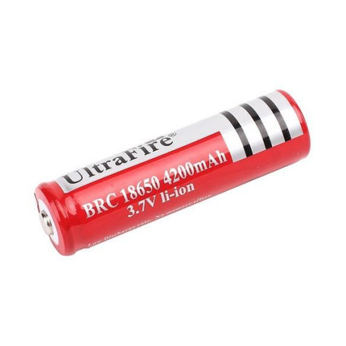 Battery Li-ion Rechargeable Ultra Fire 3.7V 4200mAh 18650 B Grade