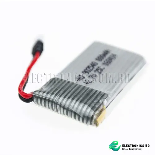 3.7V 850mAh Lithium Polymer Li-Po Rechargeable li ion Battery