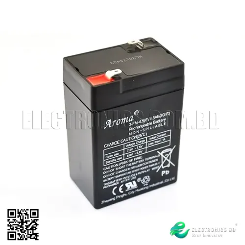 Amaron 6V 4.5AH LEAD ACID BATTERY, 2 Kg