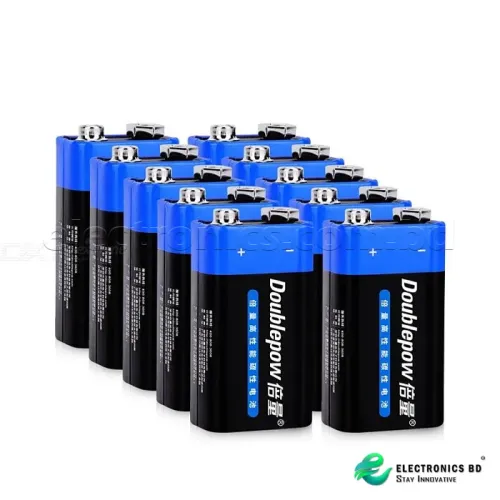 Doublepow 9V Non-Rechargeable Battery 6F22