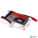 Wild Scorpion 7.4V 500MAH 25C 2s High Power Li-po battery