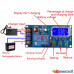 XY-L30A BMS 12V 30A Storage Battery 18650 Lithium Battery Charging Protection Board Controller Module with LCD Display