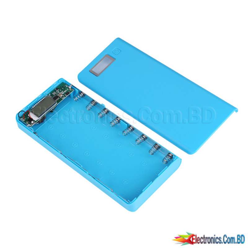 Power Bank Battery Case 18650x8 Battery Box