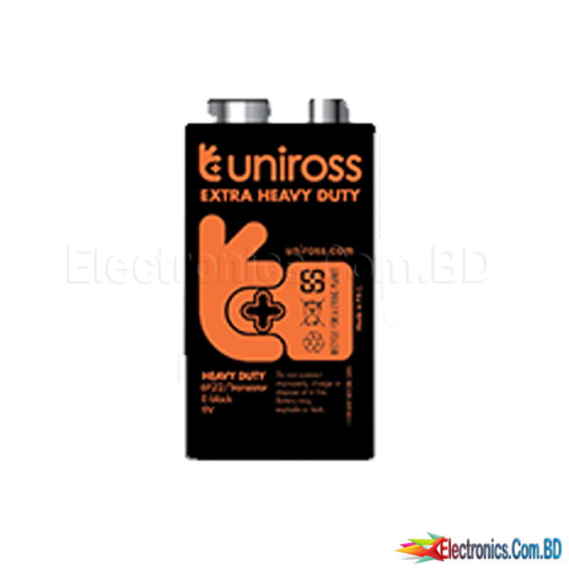 Uniross Extra Heavy Duty 9V Battery