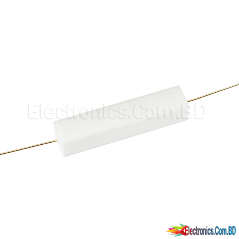 5 Watt 0.22 Ohm Ceramic Cement High Power Resistor 5% Tolerance