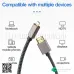 2 Meter Braided Ultra Thin Micro HDMI Cable 4K 60Hz Micro HDMI to HDMI Cable