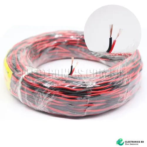 1 meter Electric Cable Wire Dual Line Red Black Wiring Cable 23/076