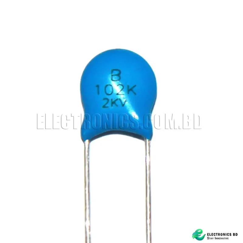 HIGH VOLTAGE CERAMIC CAPACITOR 102K 2KV