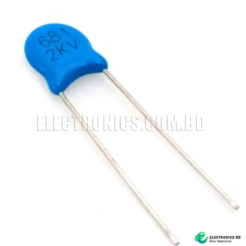 HIGH VOLTAGE CERAMIC CAPACITOR 681K 2KV