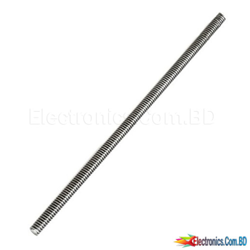 STAINLESS STEEL THREADED ROD M8 X 600 MM