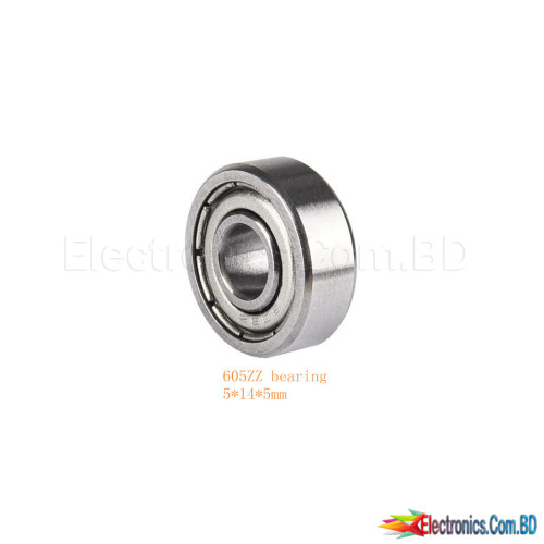 605Z 605 bearing 5x14x5mm double cover metal deep groove ball bearing Mini for 3D printer