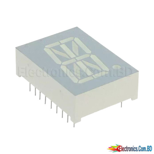 1-Digit 16-Segment Alphanumeric LED Display