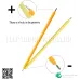 BLUE COB LED Filament Edison Bulb Lamp Parts 18.8mm 54mm DC 3V Incandescent Light Diodes Accessories